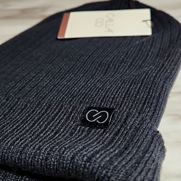 CALIA by Carrie Underwood Accessories - Calia ribbed beanie pure black NWT